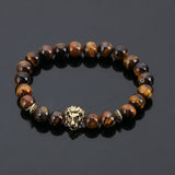 Luxury Jewelry Gold Lion Head Bracelet